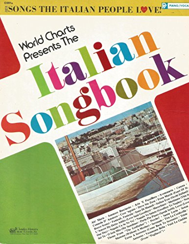 Stock image for World Charts Presents the Italian Songbook for sale by THE OLD LIBRARY SHOP
