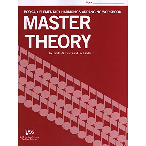 Beispielbild fr L179 - Master Theory BOOK 4 Elementary Harmony zum Verkauf von BooksRun