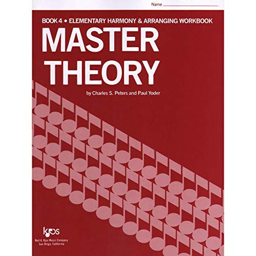 Stock image for L179 - Master Theory BOOK 4 Elementary Harmony for sale by SecondSale