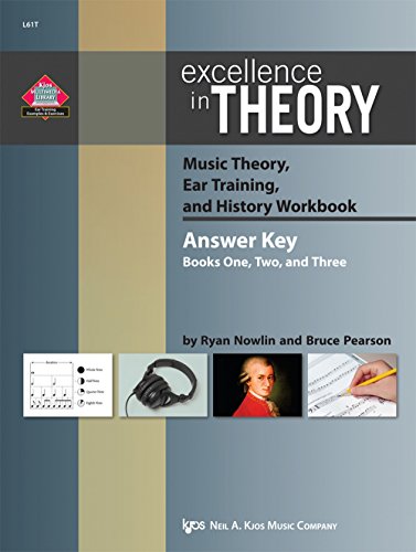 L61T - Excellence In Theory - Answer Key (Kjos Excellence in Theory) (9780849705250) by Ryan Nowlin; Bruce Pearson