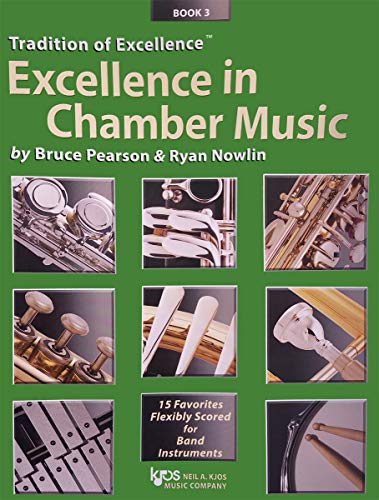 9780849705786: W44XB - Excellence in Chamber Music - Book 3 - Bb Tenor Saxophone