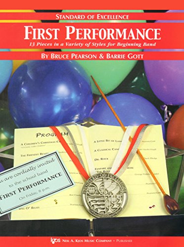 Beispielbild fr W26BC - First Performance - Standard of Excellence - Bassoon/Trombone/Baritone B.C. (13 Piece in a variety of styles for beginning band) zum Verkauf von HPB-Emerald