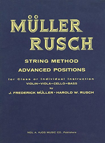 Imagen de archivo de 54F - Muller Rusch String Method Book 4 - Conductor Score a la venta por GF Books, Inc.