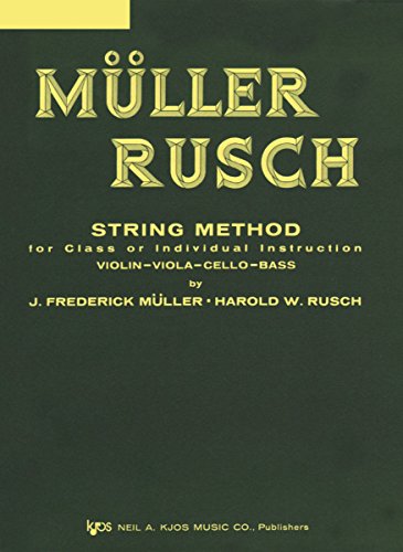 Imagen de archivo de 55CO - Muller Rusch String Method - Cello - Book 5 a la venta por GF Books, Inc.