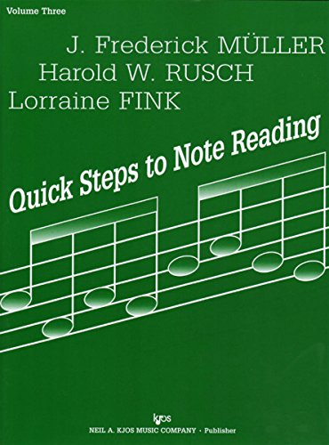 Imagen de archivo de 71VN - Quick Steps to Note Reading - Volume Three - Violin a la venta por SecondSale