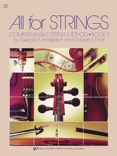 9780849732225: All for Strings Book 1 Violin
