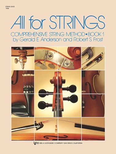 9780849732256: All for Strings Book 1 String Bass