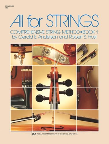 Imagen de archivo de 78SB - All For Strings Book 1 - String Bass a la venta por SecondSale