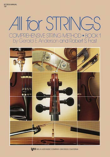 78F - All for Strings Book 1 - Score and Manual (9780849732263) by Gerald Anderson