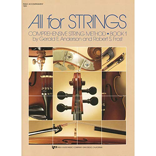 Beispielbild fr 78PA - All for Strings Book 1 - Piano Accompaniment zum Verkauf von SecondSale