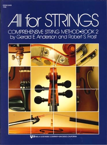 Beispielbild fr All for Strings Conductor Score Bk. 2 : String Bass zum Verkauf von Better World Books: West