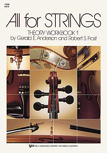 9780849732461: All for Strings Theory Workbook 1 Violin