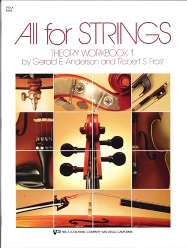 Imagen de archivo de 84VA - All for Strings Theory Workbook - Book 1 - Viola a la venta por SecondSale