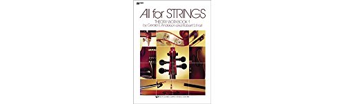 Imagen de archivo de 84SB - All For Strings Theory Book 1: String Bass a la venta por Coas Books