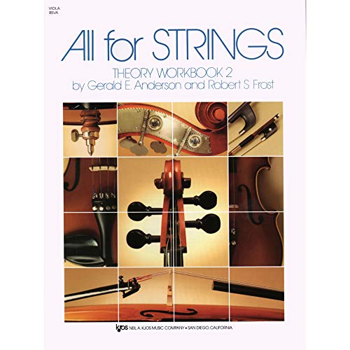 Beispielbild fr 85VA - All For Strings Theory Workbook - Book 2 - Viola zum Verkauf von Decluttr