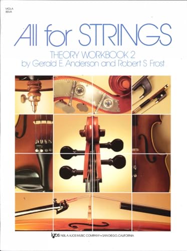 9780849732515: All for Strings Theory Workbook 2 (Viola)