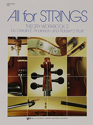 Imagen de archivo de All For Strings Theory Book 2: String Bass a la venta por HPB-Ruby
