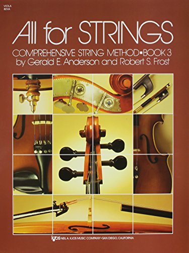 Beispielbild fr 80VA - All For Strings Book 3: Viola zum Verkauf von SecondSale