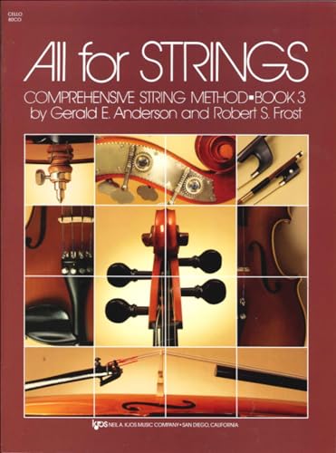 Imagen de archivo de 80CO - All for Strings Book 3 - Cello a la venta por Half Price Books Inc.