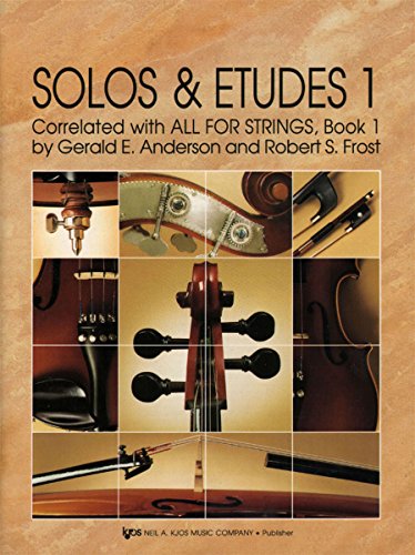 Imagen de archivo de 89VN - Solos Etudes 1 - Violin (Correlated with All for Strings, Book 1) a la venta por GoldenDragon