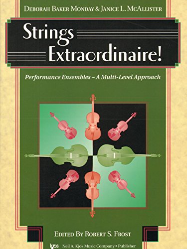 Imagen de archivo de Strings Extraordinaire! Performance Ensembles - a Multi-level Approach. (Violin) a la venta por Idaho Youth Ranch Books