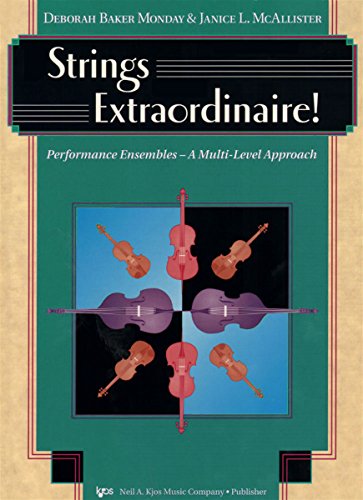 Beispielbild fr 98F - Strings Extraordinaire! Performance Ensembles - A Multi-Level Approach - Full Score zum Verkauf von Weird Books