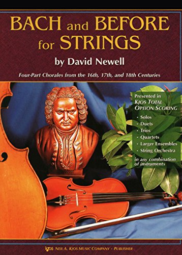 Beispielbild fr 110SB - Bach and Before for Strings - String Bass zum Verkauf von HPB-Diamond