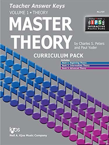 Beispielbild fr PL173T - Master Theory Curriculum Pack - Teacher Answer Keys Volume 1 zum Verkauf von GF Books, Inc.