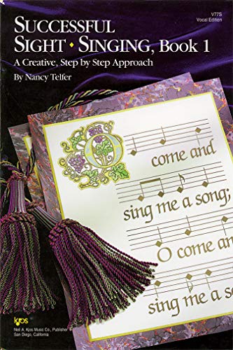 Stock image for V77S - Successful Sight Singing - Book 1 - Teacher's Edition for sale by SecondSale