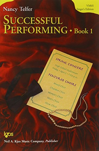 Stock image for VM6S - Successful Performing: Singer's Edition for sale by Better World Books