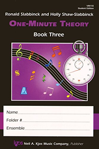 Stock image for VM15S - One-Minute Theory Bk. 3 - Student Ed. for sale by SecondSale
