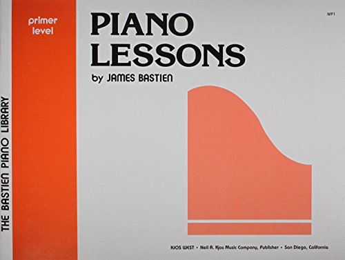 Beispielbild fr WP1 - Bastien Piano Library Piano Lessons Primer Level zum Verkauf von Wonder Book