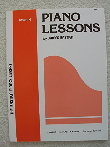 Beispielbild fr WP5 - Piano Lessons Level 4 - Bastien Piano Library (The Bastien Piano Library) zum Verkauf von Jenson Books Inc