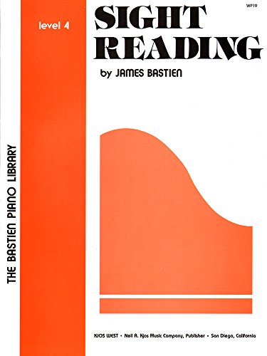 Beispielbild fr Bastien Piano Library Sight Reading Level 4 zum Verkauf von Better World Books