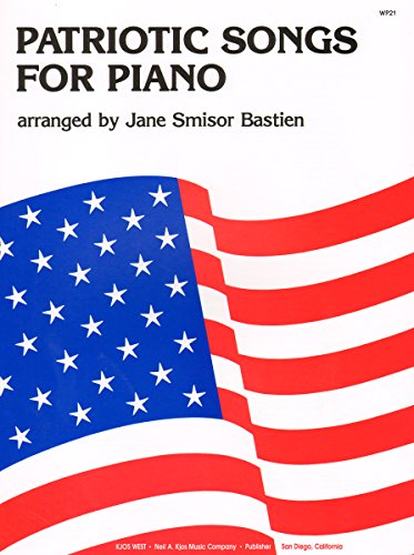 Beispielbild fr WP21 - Patriotic Songs For Piano zum Verkauf von Wonder Book