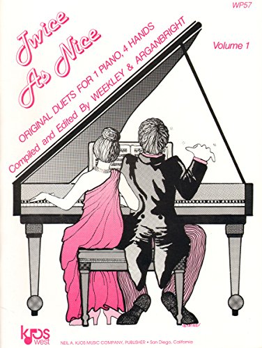 Beispielbild fr WP57 - Twice as Nice Volume 1 - Original Duets for 1 Piano, 4 Hands zum Verkauf von Wonder Book