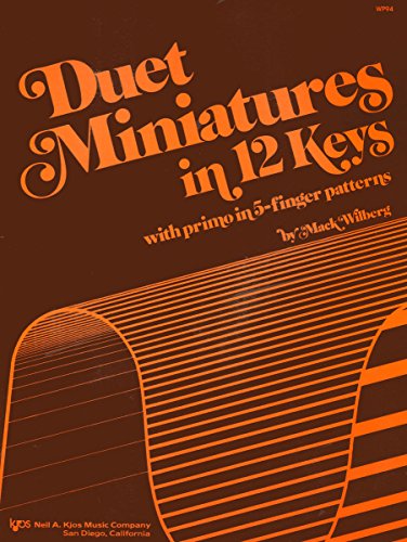 Imagen de archivo de WP94 - Duet Miniatures in 12 Keys - Wilberg a la venta por Jenson Books Inc