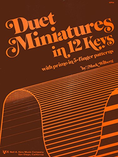 Stock image for WP94 - Duet Miniatures in 12 Keys - Wilberg for sale by Jenson Books Inc