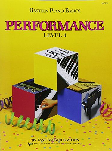 Beispielbild fr WP214 - Bastien Piano Basics - Performance Level 4 zum Verkauf von SecondSale