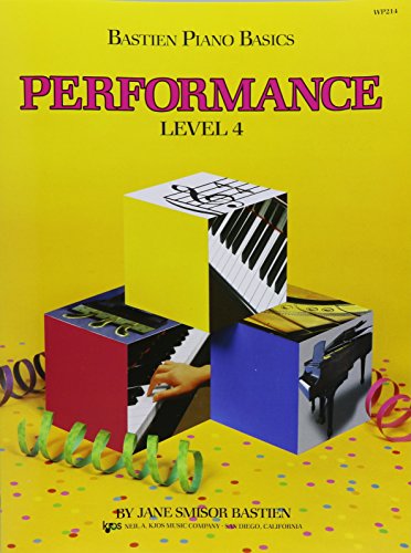 9780849752797: WP214 - Bastien Piano Basics - Performance Level 4