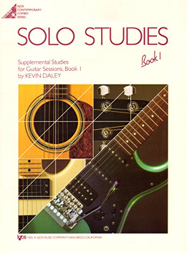 Imagen de archivo de Solo Studies Book 1 for Guitar Sessions (Kjos Contemporary Combo Series) a la venta por Irish Booksellers