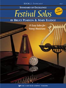 9780849757266: W37FL - Standard of Excellence - Festival Solos Book/CD Book 2 - Flute by Bruce Pearson and Mary Elledge (2004-01-01)