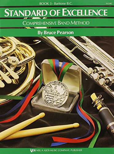 Standard of Excellence, Book 3: Baritone BC (W23BC) (9780849759888) by Bruce Pearson