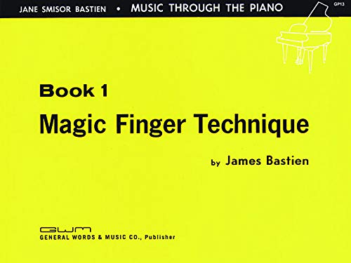 Imagen de archivo de GP13 - Magic Finger Technique - Book 1 - Bastien a la venta por SecondSale