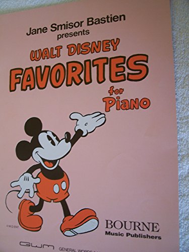 Beispielbild fr GP28 - Walt Disney Favorites for Piano zum Verkauf von Wonder Book