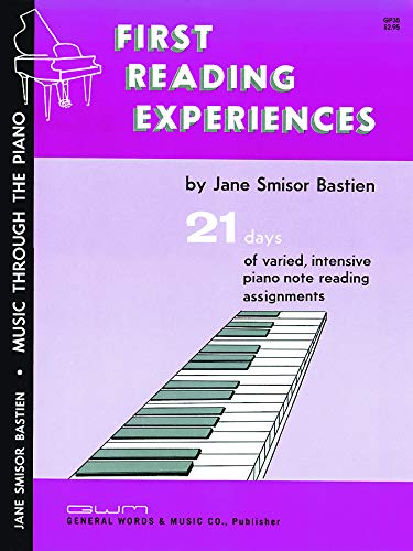 Beispielbild fr GP35 - Bastien First Reading Experiences - Piano Solo zum Verkauf von Teachers Discount Music