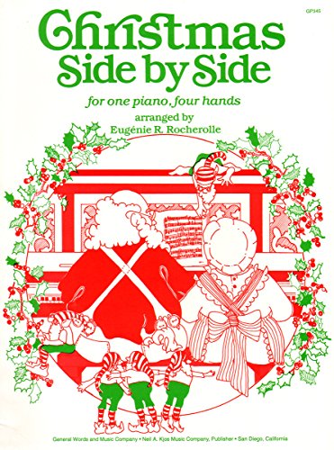 Imagen de archivo de Christmas Side by Side: One Piano, Four Hands a la venta por Wonder Book