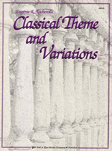 Imagen de archivo de Classical Theme and Variations - Rocherolle - Piano Solo #GP370 a la venta por Teachers Discount Music