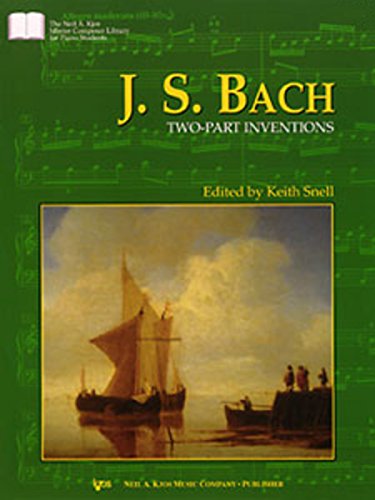 Imagen de archivo de GP382 - J.S. Bach - Two-Part Inventions (Niel A. Kjos Master Composer Library for Piano Students) a la venta por GF Books, Inc.