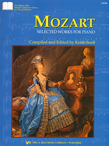 9780849762031: GP394 - Master Composer Library for Piano Students - Mozart : Selected Works For Piano